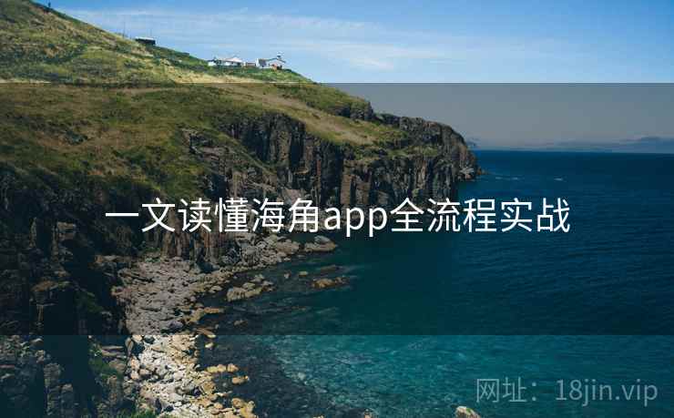 一文读懂海角app全流程实战
