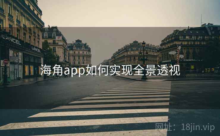 海角app如何实现全景透视